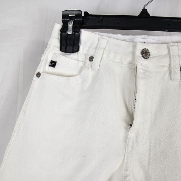 Kancan PAIGE HIGH RISE ANKLE SKINNY JEANSWomen's Size 0/23 Stretch White Denim - Picture 6 of 11